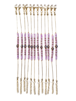 Pulseras de Cuentas de Ojo Turco Hechas a Mano con Macramé de Plástico Estilo Bohemia Modelo DAFNI 44 - Regalos Promocionales Novedosos para