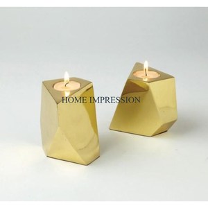 Juego de 3 portavelas de hierro con recubrimiento de polvo negro, nuevo patrón Premium, candelabros de calidad superior al por mayor de La India - Product Image 5