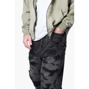 Le Denim Déchiré Ultra Baggy-Noir Vintage - Product Image 3