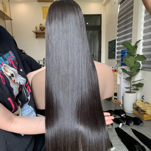 ซูเปอร์คู่วาดกระดูกที่มีคุณภาพตรงผม100% จริงมนุษย์ผม - Product Image 1