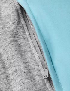 Sudadera 100% de algodón con cuello redondo para hombre, ropa deportiva masculina de alta calidad con bolsillos y cremallera - Product Image 4