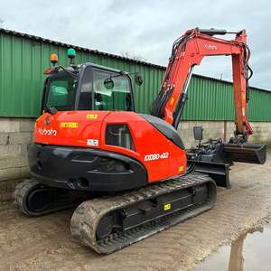 Miniexcavadora KX080, Motor Kubota, Maquinaria de Construcción de Alta Calidad para Venta al por Mayor - Product Image 2