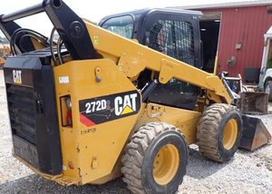 Chargeuse compacte sur pneus Cat 272D2 haute performance, certifiée CE, puissance robuste pour la construction et l'agriculture, capacité de charge nominale de 6 tonnes - Product Image 5