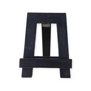 Haute qualité Style américain mangue bois Table chevalet nouveau noir Antique livre de cuisine texte livre présentoir peinture toile mur signe - Product Image 3