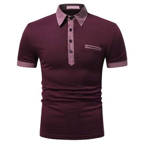 Polos de calidad superior de color sólido para hombres, ropa de calle, estilo de algodón transpirable, más Suze, Polo de verano para hombres - Product Image 1