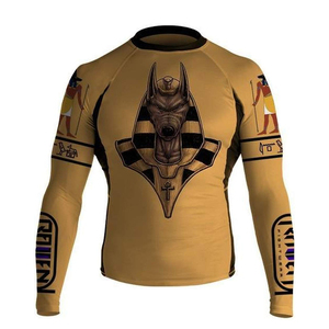 Brand New 2025 Best Manufactured Oem Most Popular Design <b>Rash</b> <b>Guard</b> <b>Men</b> Gym Wear <b>Rash</b> <b>Guard</b> Stylish Breathable Compression Shirt - Product Image 2