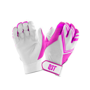 Gants de frappe de baseball synthétiques de haute qualité, nouveau design, respirants, doux, personnalisables, sangle à boucle et crochet, pour droitiers - Product Image 1