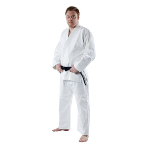 Trajes Profesionales de Jiu Jitsu Blancos Lisos, MOQ Bajo, Uniformes de Artes Marciales Mixtas para Hombre y Mujer, Listos para Enviar, Cinturones de BJJ - Product Image 1