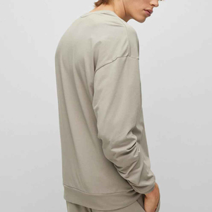 2025 nouveau Design personnalisé marque privée sweat hommes à manches longues coton polaire marque privée broderie hiver tenue décontracté - Product Image 3