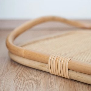 Rotin naturel Sangle Plateau - Product Image 5