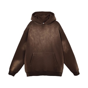 Acid Wash Hoodies Pour Hommes En Gros Hommes Acid Wash Hoodies Dernière Conception Vintage OEM Service Respirant À Capuche Porter 2026 - Product Image 2