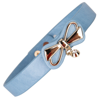 Collier de bondage SM en cuir PU avec nœud papillon et cloche métallique pour cosplay fétiche adulte