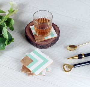 Posavasos de resina de la mejor calidad de la India Tema de arte único y patrón de modelo para la decoración del hogar Precio razonable - Product Image 1