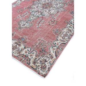 Alfombra de Lana Anudada a Mano de Gran Tamaño, Diseño de Medallón Rojo y Naranja, para Sala de Estar, Pasillo Rectangular, Modelo Pae-2019 - Product Image 2