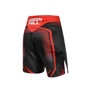 Pantalones Cortos de MMA Sublimados Blancos Personalizados GREEN HILL, Nuevo Modelo 10539-R, Ropa de Entrenamiento Elástica para Artes Marciales y Lucha - Product Image 6