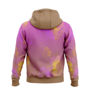 Wholesale 100% Cotton Lined Fleece Pullover Sublimation Hoodie Sweatshirt Men Women Long Sleeve With <b>String</b> Sublimation Hoodie - Product Image 4