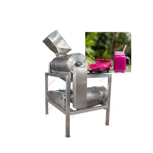 Stainless steel dragon fruit peeling and pulping machine in the dragon fruit processing line