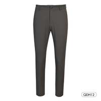 Pantalones Deportivos Color Caqui para Hombre HH Golf con Cierre de Botón, 100% Algodón, Diseño Liso