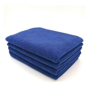 Serviette de cuisine de luxe 100% coton biologique imprimé bleu et blanc de haute qualité avec Logo personnalisé, certificat GOTS - Product Image 5
