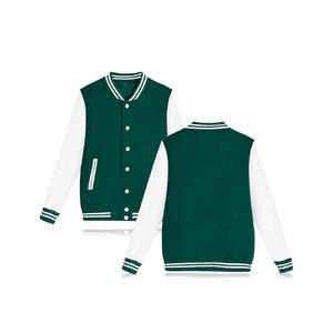 Chaqueta Universitaria Casual para Hombre OEM, Logotipo Bordado Personalizado, Ropa de Lona Vintage de Invierno, Diseño Transpirable de Talla Grande - Product Image 3