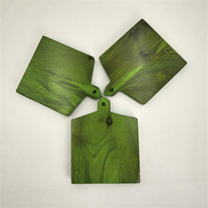 Ensemble de dessous-de-verre en bois d'acacia fait main moderne Ensemble de protection de table de luxe Ensemble de 3 Vente en gros au meilleur prix - Product Image 3