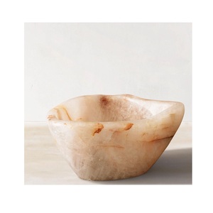 Bol de service en résine fabriqué à la main surface lisse brillante design artistique élégant idéal pour la cuisine ou le salon - Product Image 5