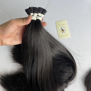 Vente en gros, Extensions de cheveux humains Remy naturels vierges, pré-collés, I Tip #613 couleurs, cuticules alignées, fournisseurs - Product Image 2