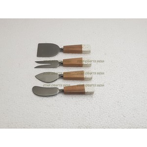 Top Qualité 2022 Nouvelle Arrivée En Vrac En Gros Conception Unique 304 En Acier Inoxydable Couverts Choix 4pcs En Acier Inoxydable - Product Image 6