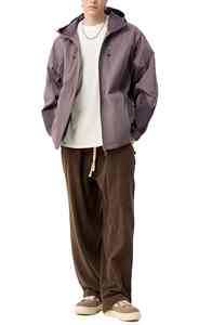 Chaquetas Soft-Shell para Hombre para Invierno, Trabajo y Deportes, Impermeables, de Longitud Regular, con Cuello Alto y Logotipo Frontal, para Senderismo al Aire Libre - Product Image 4