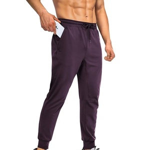 Pantalones Deportivos de Lona de Alta Calidad con Logotipo Personalizado al por Mayor, Pantalones Deportivos Elásticos Casuales de Poliéster para Hombre, Pantalones de Gimnasio, Servicios OEM - Product Image 4
