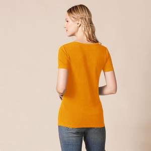 Dynamic Women Summer Tshirt Slim Fit Soft Plus Size Light Motion Easy Flex Sleek Clean Line Modern Feel Fresh Touch Breathable - Product Image 3