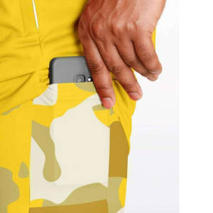 Short de fitness et de basket-ball de haute qualité pour homme, maille respirante, fermeture éclair, 2 poches, vêtements de basket-ball de grande taille - Product Image 6