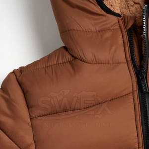 Veste d'hiver à bulles de haute qualité pour hommes conception personnalisée vente en gros d'une veste d'hiver à bulles pour hommes - Product Image 4