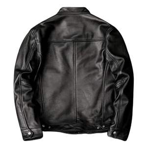 Chaqueta de cuero con estilo de moda Buena calidad La mayoría de las ventas Precio más bajo Nuevo diseño 100% Precio al por mayor de cuero puro - Product Image 2