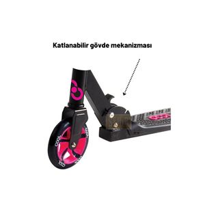 สกู๊ตเตอร์เด็กแบบพับได้ปรับความสูงได้ 2 ล้อ - สำหรับเด็กอายุ 8 ปี - Product Image 2