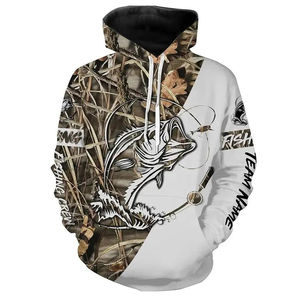 Vente en gros OEM unisexe maillot de pêche à manches longues tournoi pêche à capuche séchage rapide performance chemises de pêche - Product Image 3