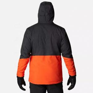 Chaqueta de Esquí y Lluvia Unisex de Talla Grande con Capucha Desmontable, Forro Polar, Resistente al Viento, Repelente al Agua, Secado Rápido, Transpirable y Calefactable - Product Image 4