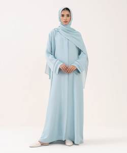 Nouvelle Collection 2025 – Abaya Mukena de Luxe pour Femme, Ensemble 2 Pièces Robe de Prière Musulmane avec Hijab, Jilbab Modeste de Dubaï pour le Voyage - Product Image 4