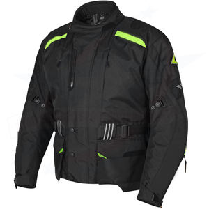 Chaqueta de nailon Cordura XL personalizada de alta calidad para hombre, ropa deportiva transpirable para motocicleta, textil de alta visibilidad, estampado impermeable - Product Image 2