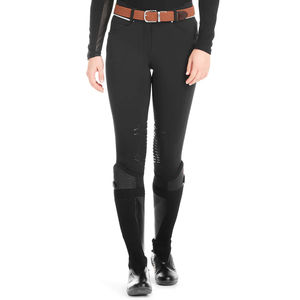 Pantalones de montar a caballo de diseño OEM de venta directa de fábrica para mujer ropa ecuestre pantalones de montar a caballo de secado rápido respetuosos con la piel - Product Image 1