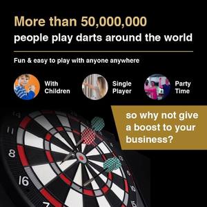 Customized packaging 12"*1/2 Paper Dartboard for child - Product Image 5