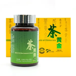 Las tabletas para el cuidado de la salud del té dorado EGCG más vendidas proporcionan una amplia protección antioxidante para el cuerpo y el bienestar