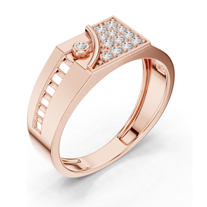 Anillo de Diamante de Laboratorio de 0.184 CT para Mujer, Claridad VVS-VS EF, Oro de 18K, 14K, 10K y Plata 925, Oro Rosa, Amarillo y Blanco - Product Image 4