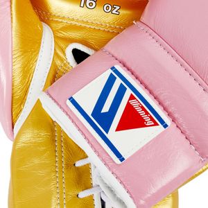Gants de dispersion d'impact Gants d'entraînement OEM Custom Winning Boxing MS-Dentelle or rose - Product Image 4