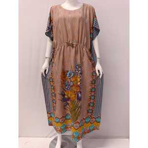 बीच में दराज के साथ नया उत्पाद कफ्तान आकस्मिक पोशाक इनडोर गतिविधियों के लिए या आरामदायक होने पर - Product Image 1