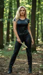 Cuchillo Bowie de caza hecho a mano, hoja de acero inoxidable, mango de cuerno, cuchillo táctico de supervivencia, regalo de Navidad, regalo de cumpleaños. - Product Image 2