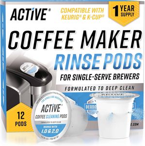 Cápsulas de Limpieza Compatibles con K-Cup ACTIVE, Paquete de 12, Limpiador de Cafeteras de Enjuague Rápido para Keurig 1.0 2.0 Mini - Product Image 5