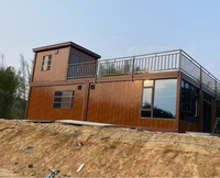 Bâtiments modulaires préfabriqués avec balcons indépendants détachables, maisons conteneurs pour appartements, maisons de bureau à domicile