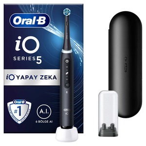 Brosse à dents électrique/rechargeable Oral-B IO 5 à technologie d'intelligence artificielle Blanchiment des dents souple sans fil contrôlé par application - Product Image 4