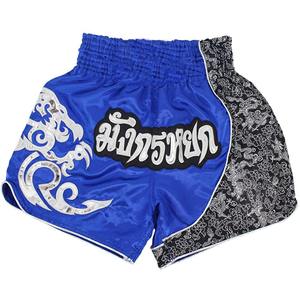 Pantalones cortos BJJ con estampado de sublimación Unisex, logotipo personalizado bordado, lucha lisa, boxeo, MMA, Kick Muay Thai, ropa deportiva, poliéster, OEM - Product Image 6